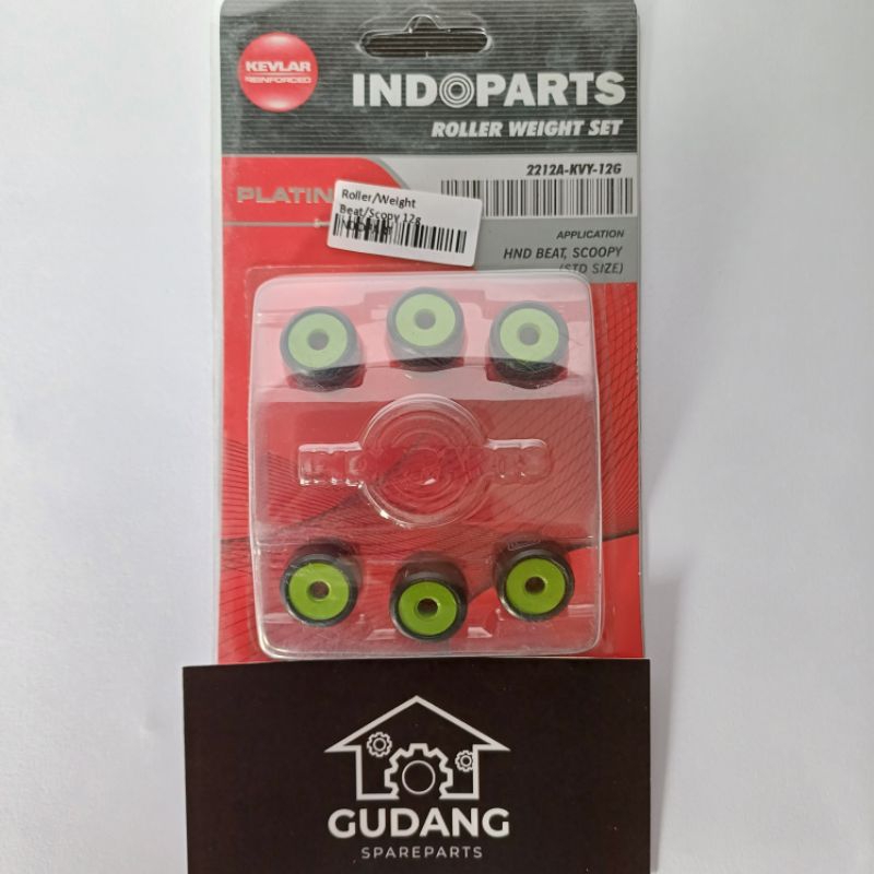 Roller/Weight Beat/Scopy 12g KVY INDOPART