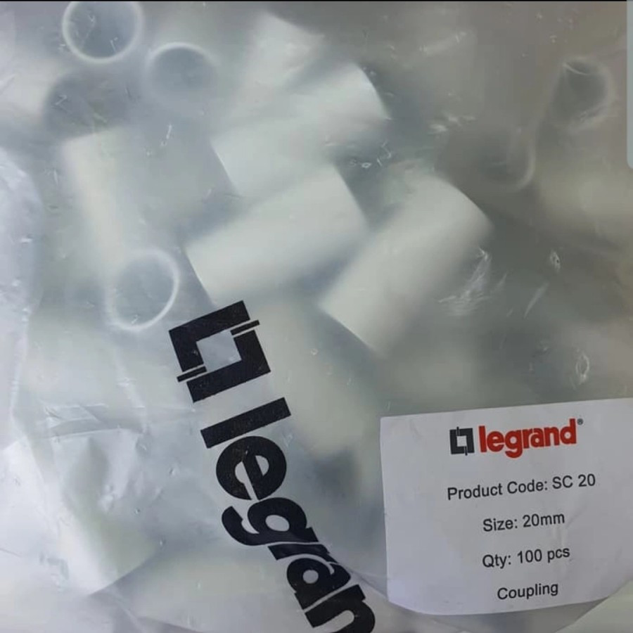 Legrand Soket 20mm Sambungan Pipa Conduit