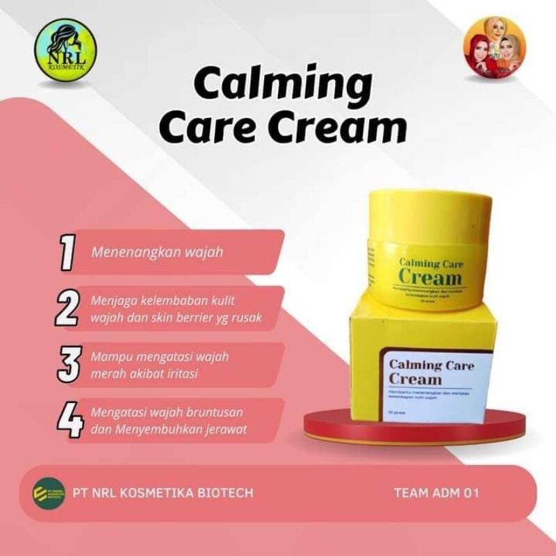 CALMING CARE CREAM NRL ORIGINAL ASLI BPOM