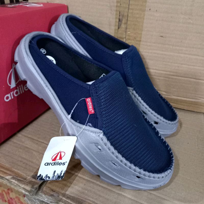 Sandal slop karet pria ARDILES original abram slop rajut