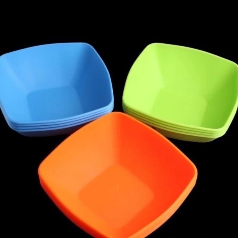 Mangkok Venus KH XL /L segi plastik murah [Ready makassar]