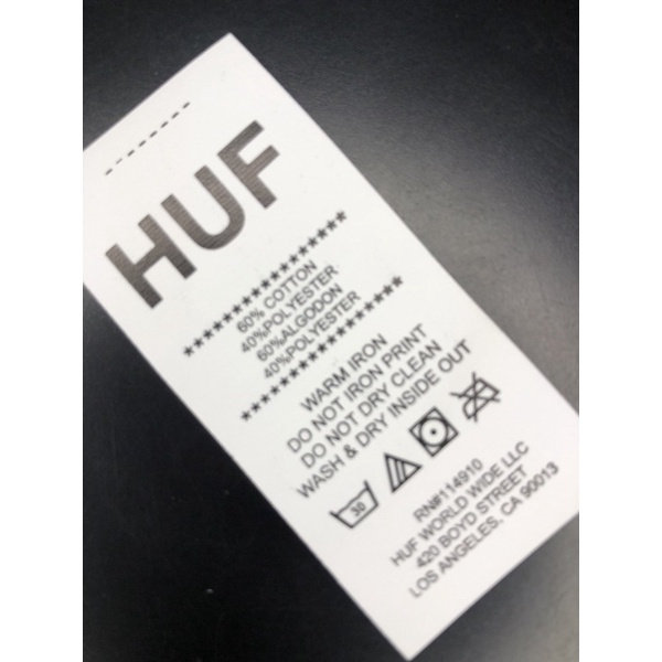 

HUF FULL TAG SUPER PREMIUM CO 1X DIKIRIM 120PCS