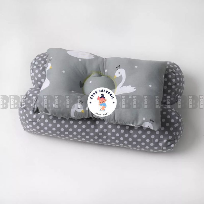 BANTAL BAYI SET/ BANTAL PEYANG + 2 GULING BAYI/KADO BABY NEWBORN