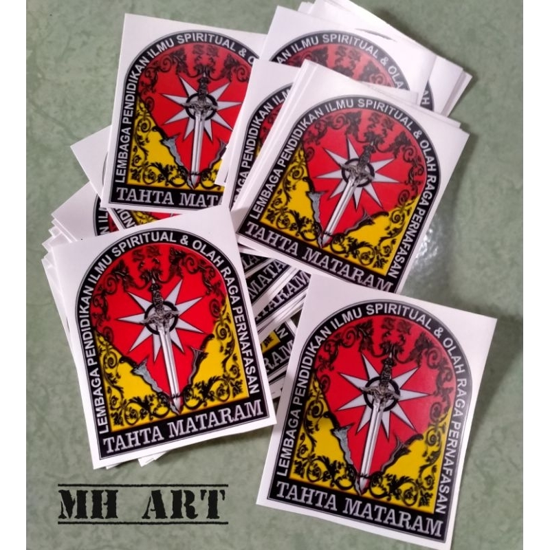 Stiker Tahta Mataram