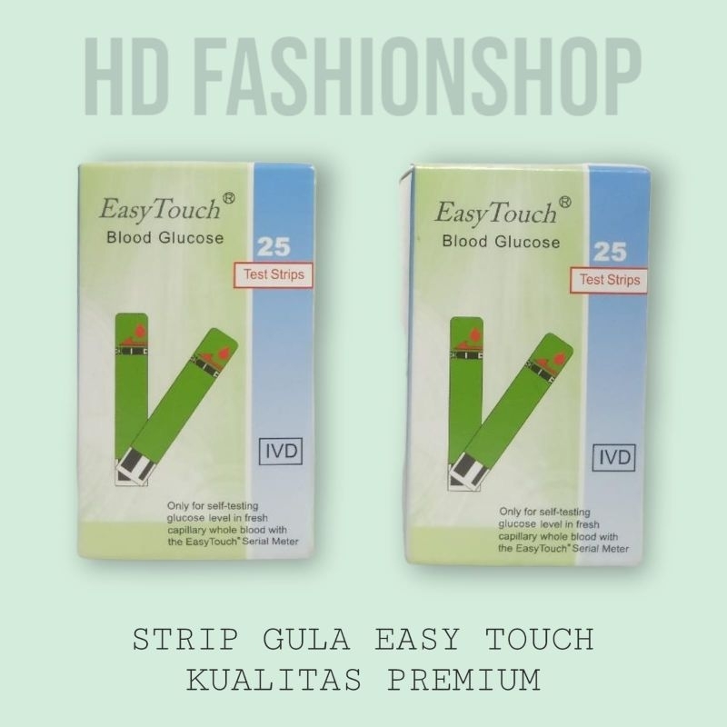 Strip Gula Easytouch / Strip GDS / Stik Gula / Cek Gula Easytouch