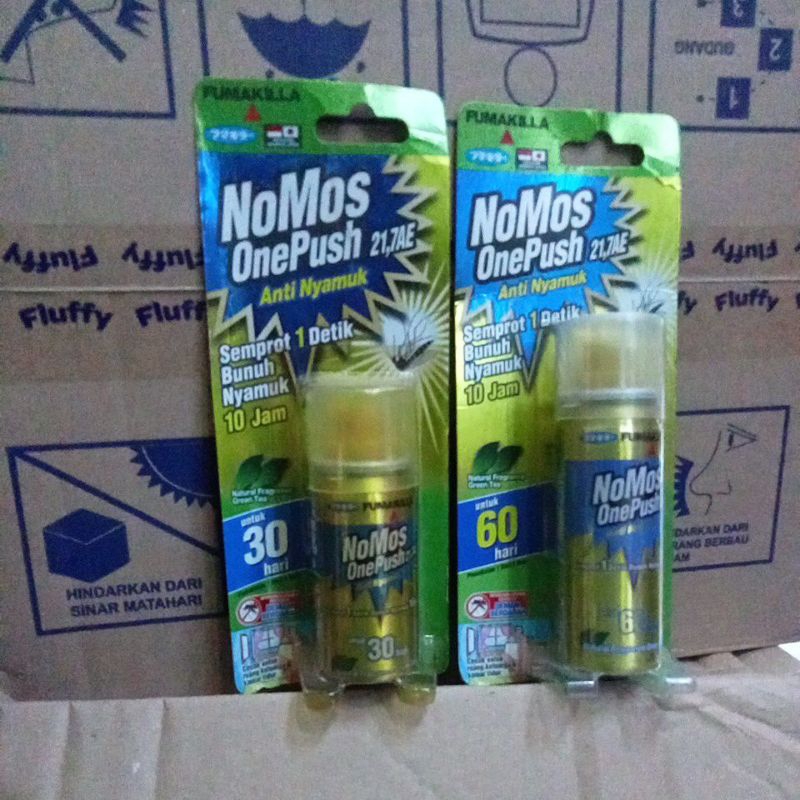 Nomos One Push 21.7AE Anti nyamuk Spray