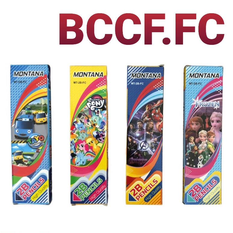 

Pensil 2B Montana Karakter (harga/1pcs)