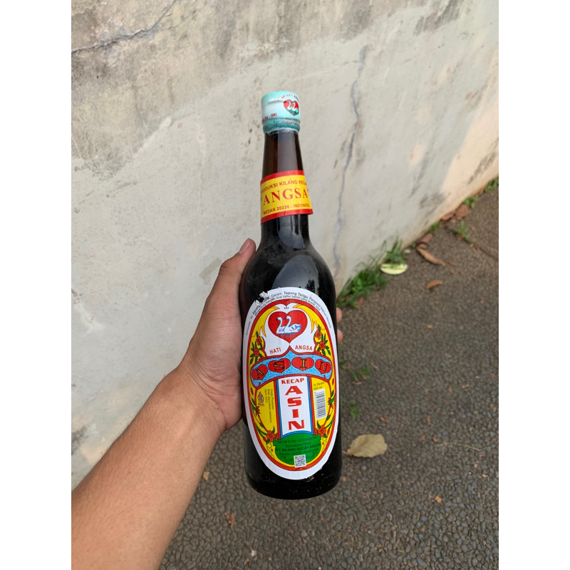 

Kecap asin cap Dua angsa / Kecap asin cap dua hati angsa 600ml