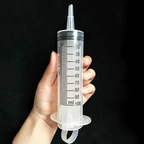 Suntikan Besar Spuit Jumbo 100 ml Disposable Syringe Catheter Tip 50cc