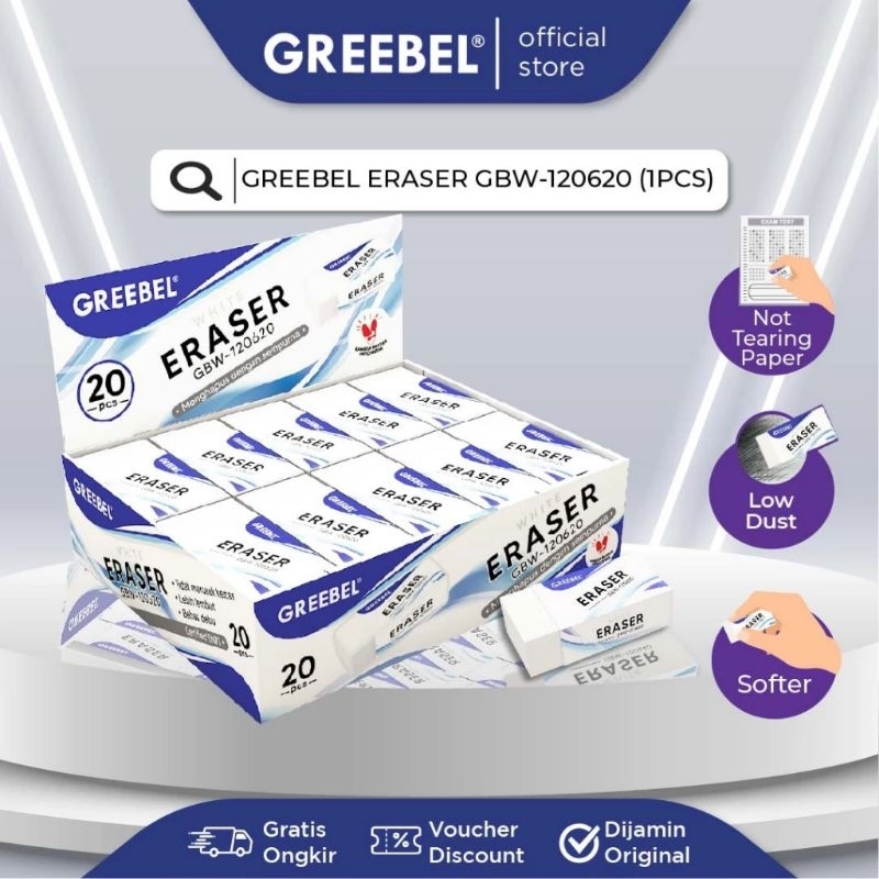 

Penghapus Greebel isi 20pcs yang Besar