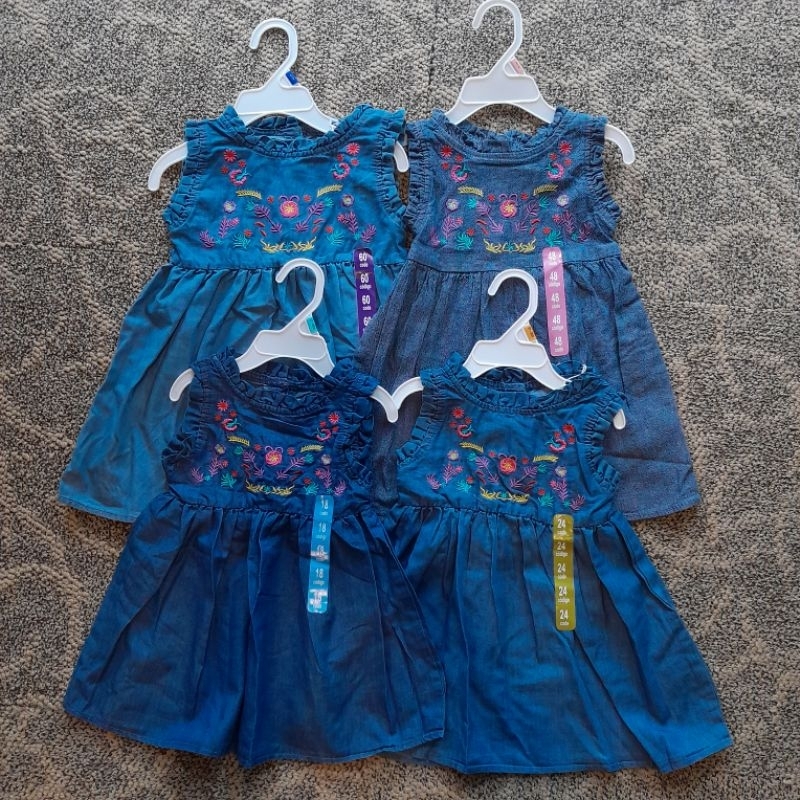 Dress Denim Anak Perempuan ZARA