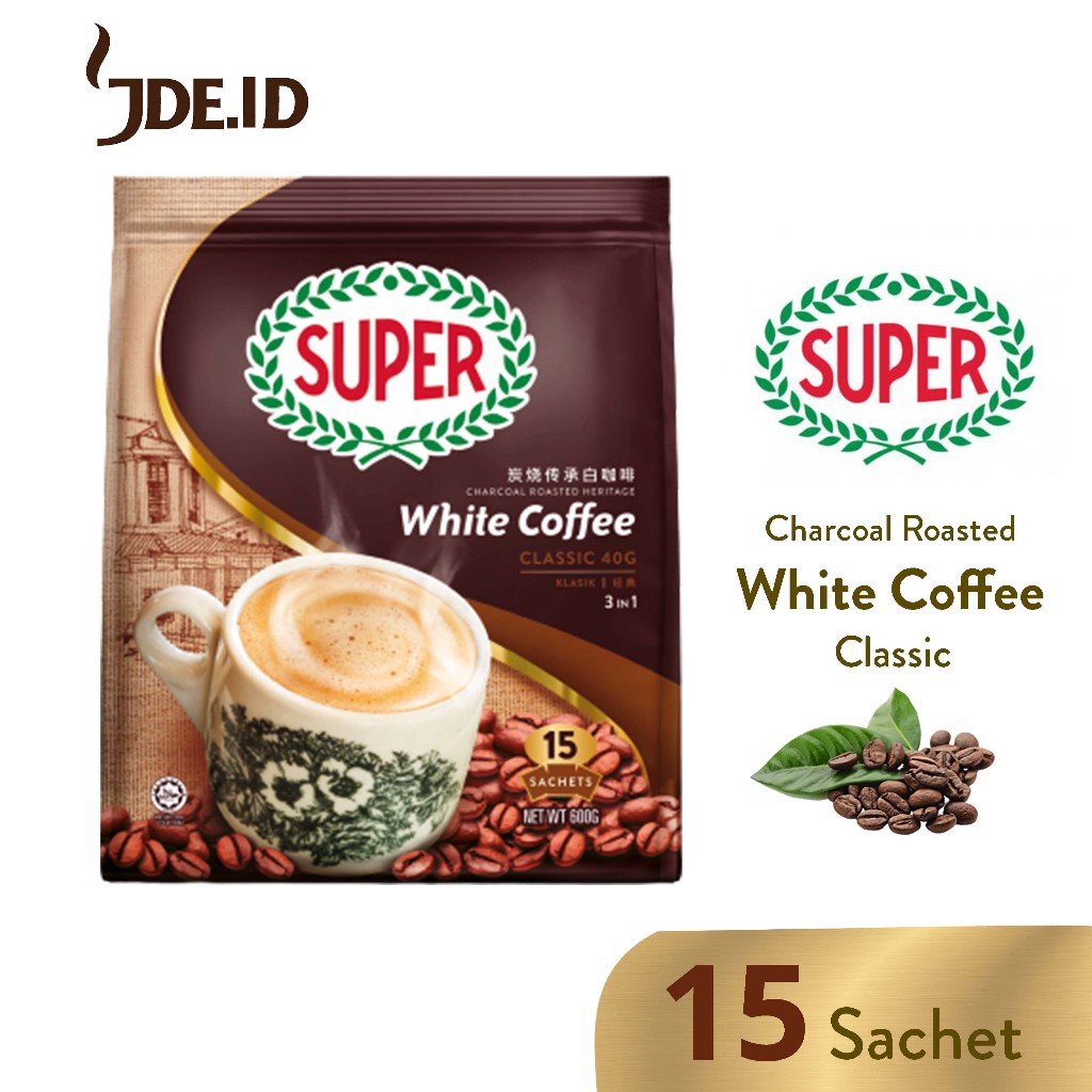 

Super White Coffee Classic Roasted Charcoal 540 g