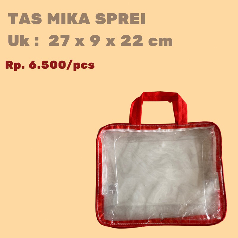 MC PACKAGING | Tas mika sprei tali 27x9x22cm