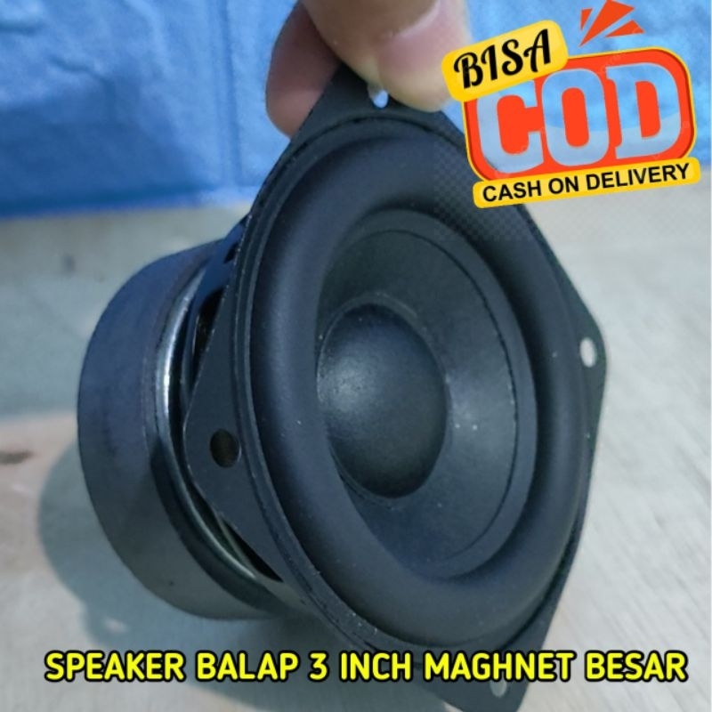 Speaker subwoofer 3 inch maghnet besar super bass