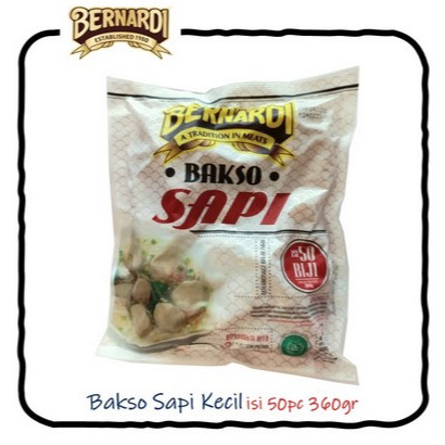 

Bernardi Bakso Sapi Kecil isi 50 pcs