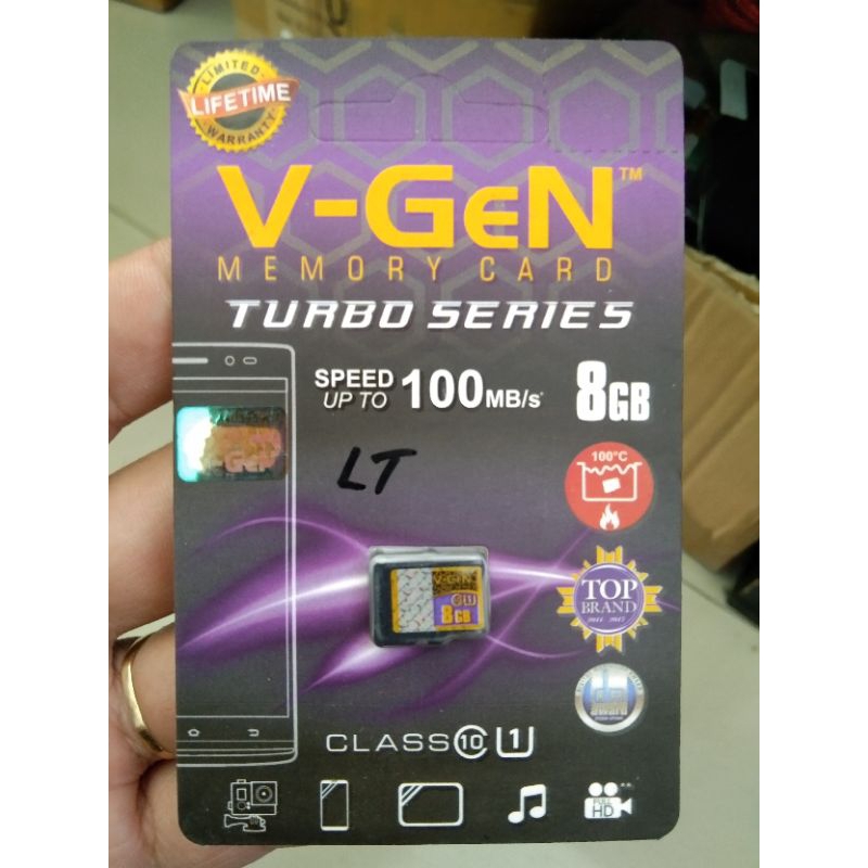 Memori card 8gb/ Kartu memori 8gb/ V-Gen 8gb class10/ mmc 8gb/ External 8gb