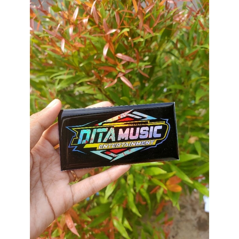 HOLOGRAM LOGO/LABEL SOUND SYSTEM TIMBUL 3D CUSTOM