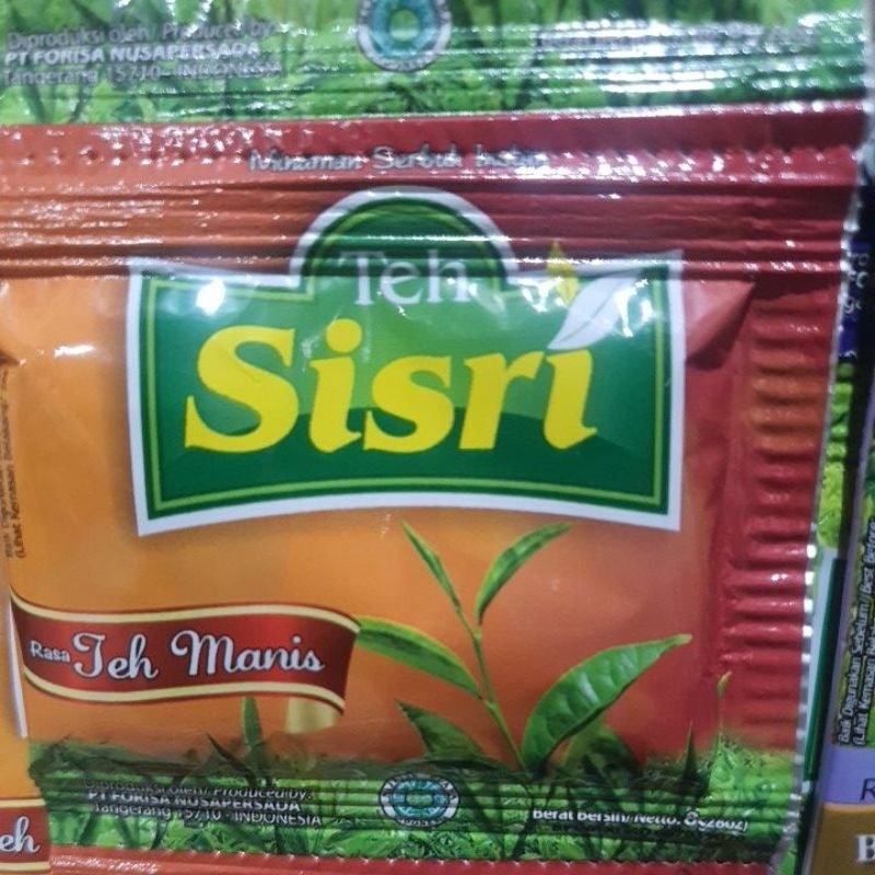 

Teh Sisri Rasa Teh Manis 1renceng (10pcs)