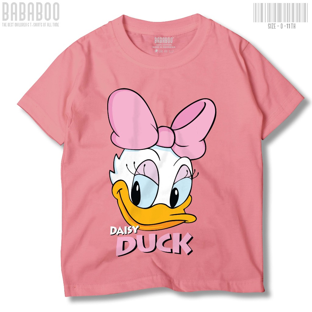 Bababoo Kaos Anak Daisy Duck Donald Duck Disney Donald Duck - Baju Distro Anak 0-10 Tahun Laki Laki 