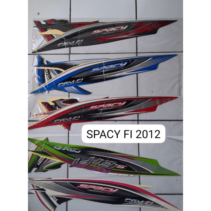 striping sticker ori honda spacy fi 2012