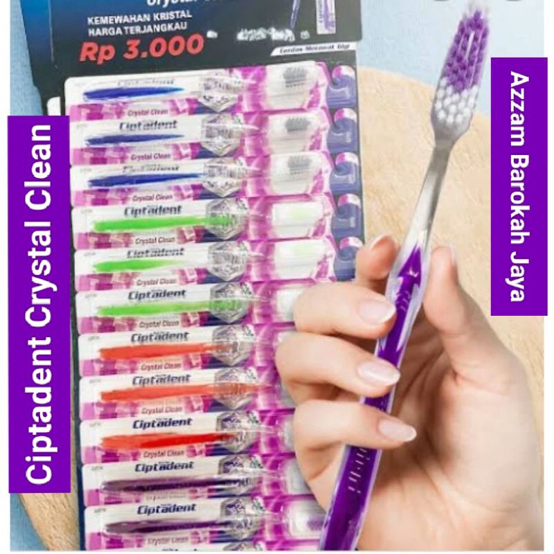 Sikat Gigi Ciptadent Crystal Clean
