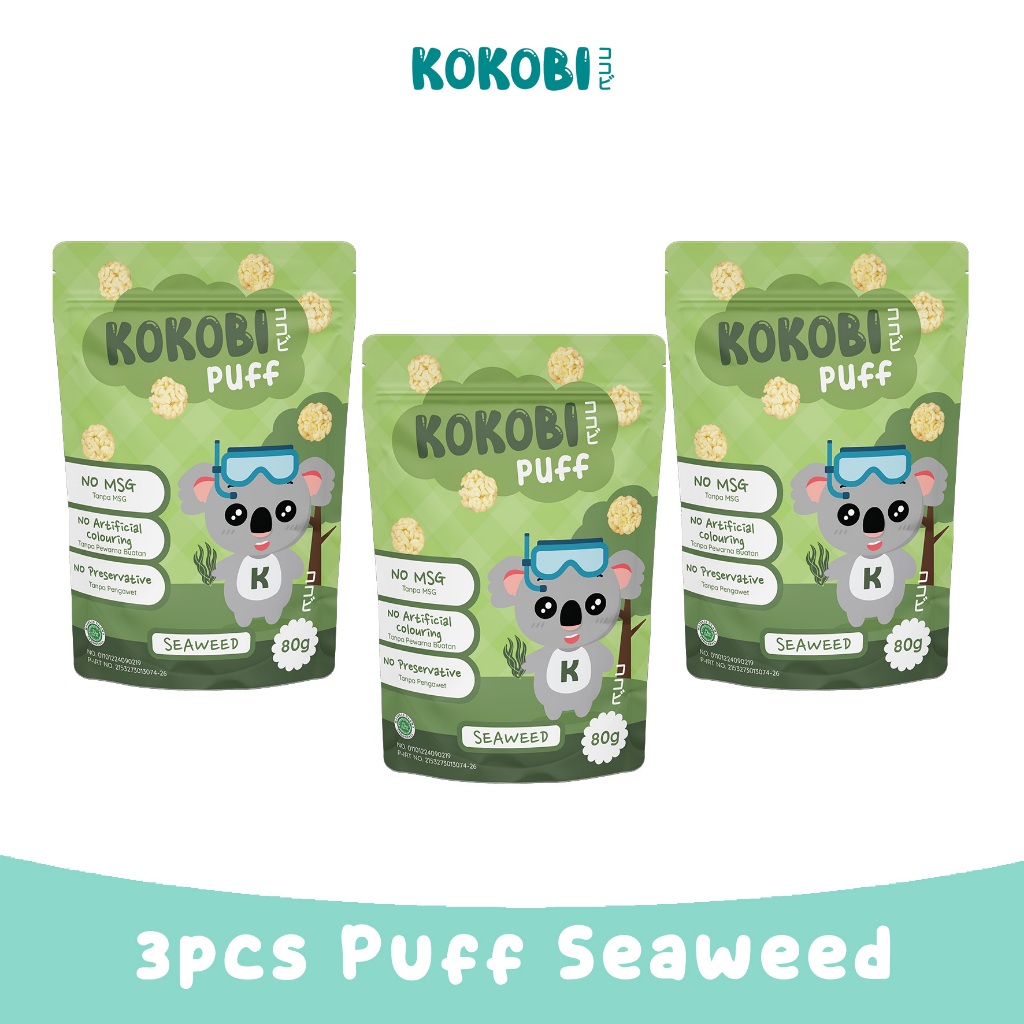 

KOKOBI Puff Seaweed - Bundling 3pcs