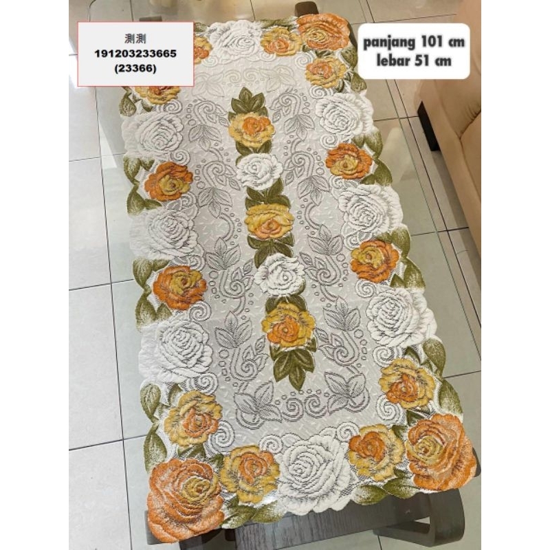 Taplak Meja Poliester / Taplak Meja Modern / Taplak Meja