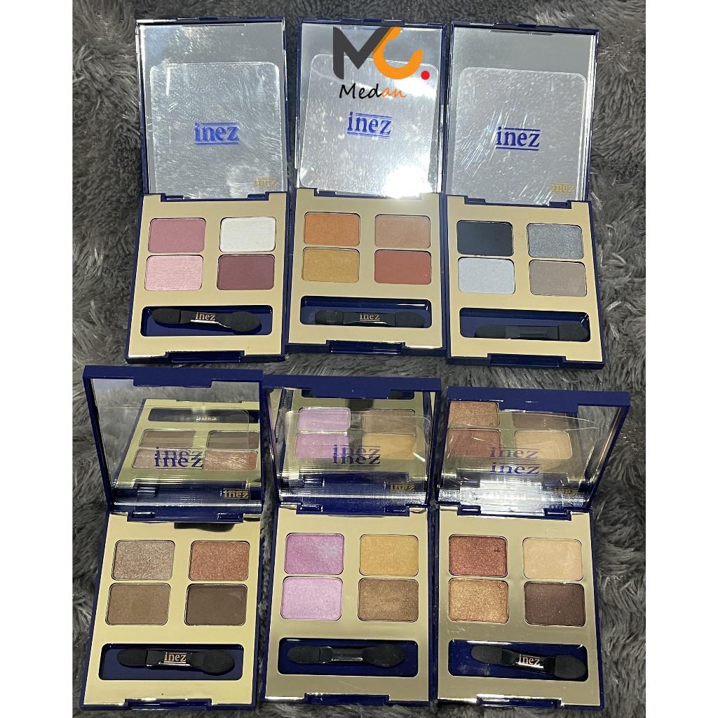 Inez Cosmetics Eyeshadow Collection Color Contour Plus Kosmetik Mata