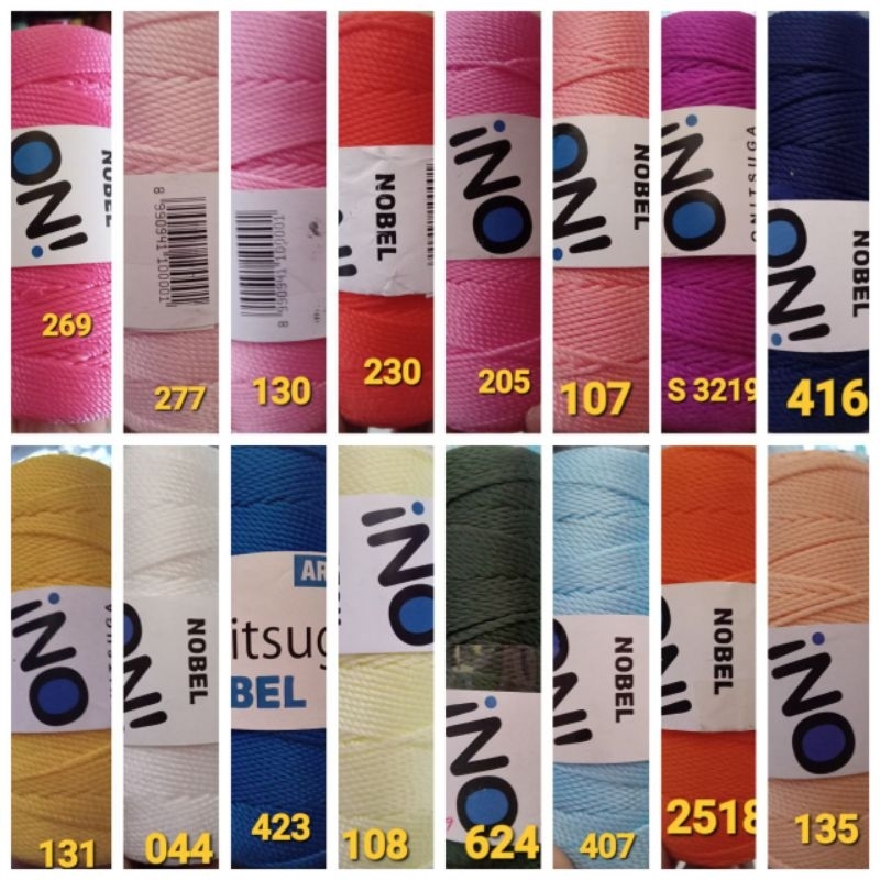 benang rajut nilon nobel d27