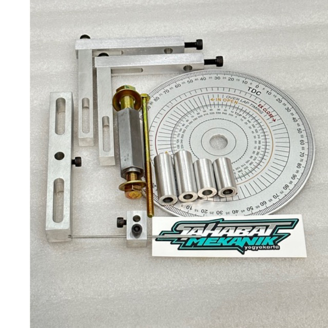 paket busur derajat set dudukan tanpa dial indikator