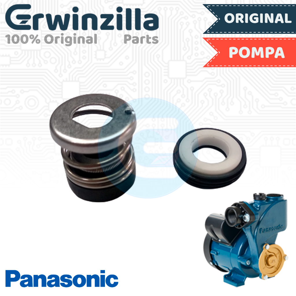 Mechanical Seal Karet Rotor Pompa Air Sumur Dangkal Panasonic Original GP-129JXK
