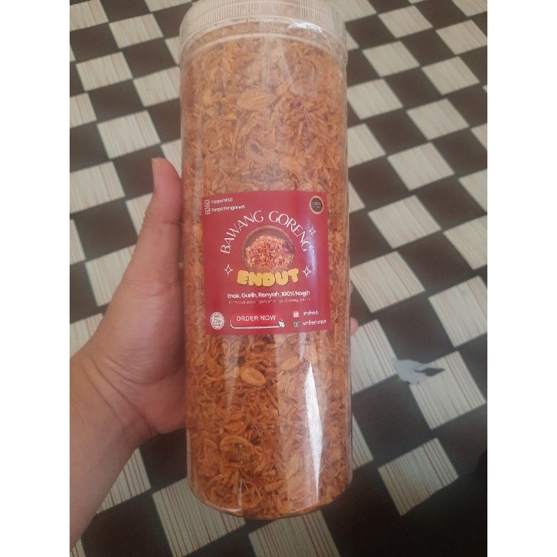 

BAWANG GORENG ENDUT TANPA TEPUNG 500 GR