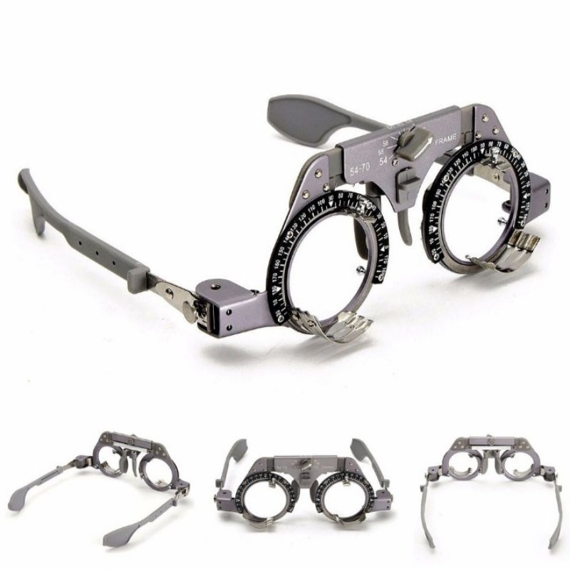 trial frame periksa bahan titanium