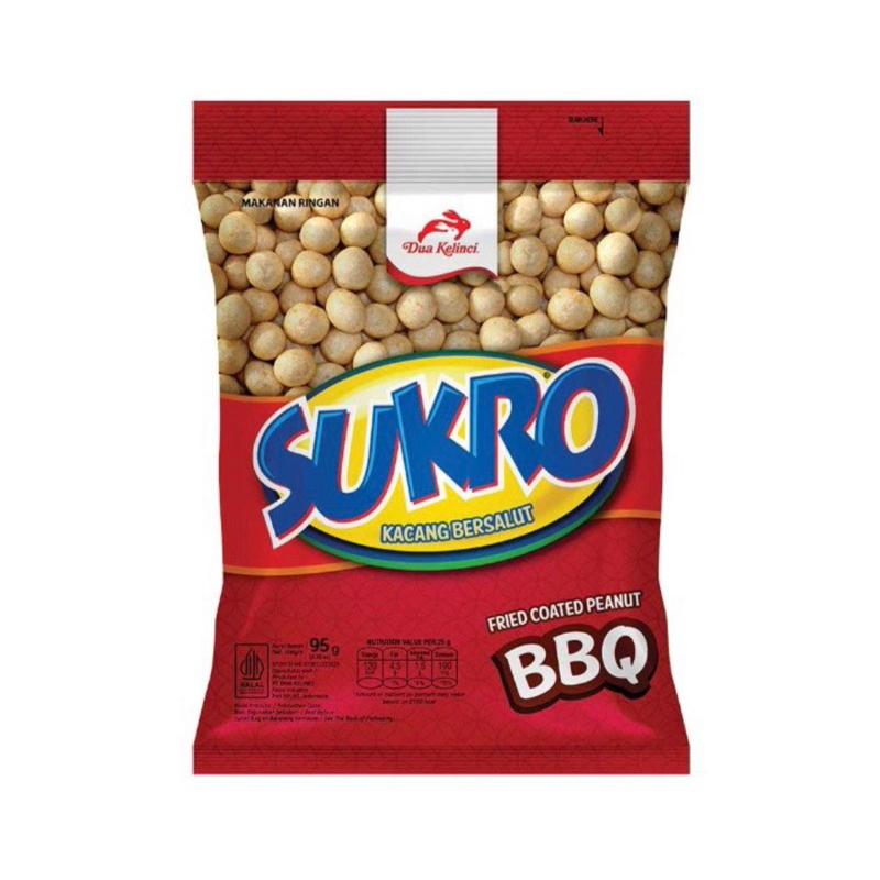 

Dua Kelinci Kacang Atom Sukro Baberque 95 gram