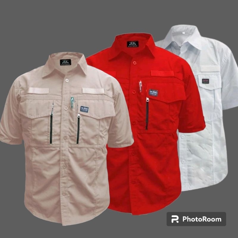 kemeja wtac lengan pendek kemeja tactical pria kemeja pdl kemeja pria