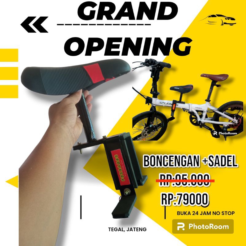 Boncengan Anak Sepeda Lipat BONCENGAN SEPEDA LIPAT DEPAN