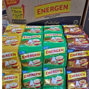 

Energen Minuman sereal oat 35gr 1 renteng isi 10 pcs