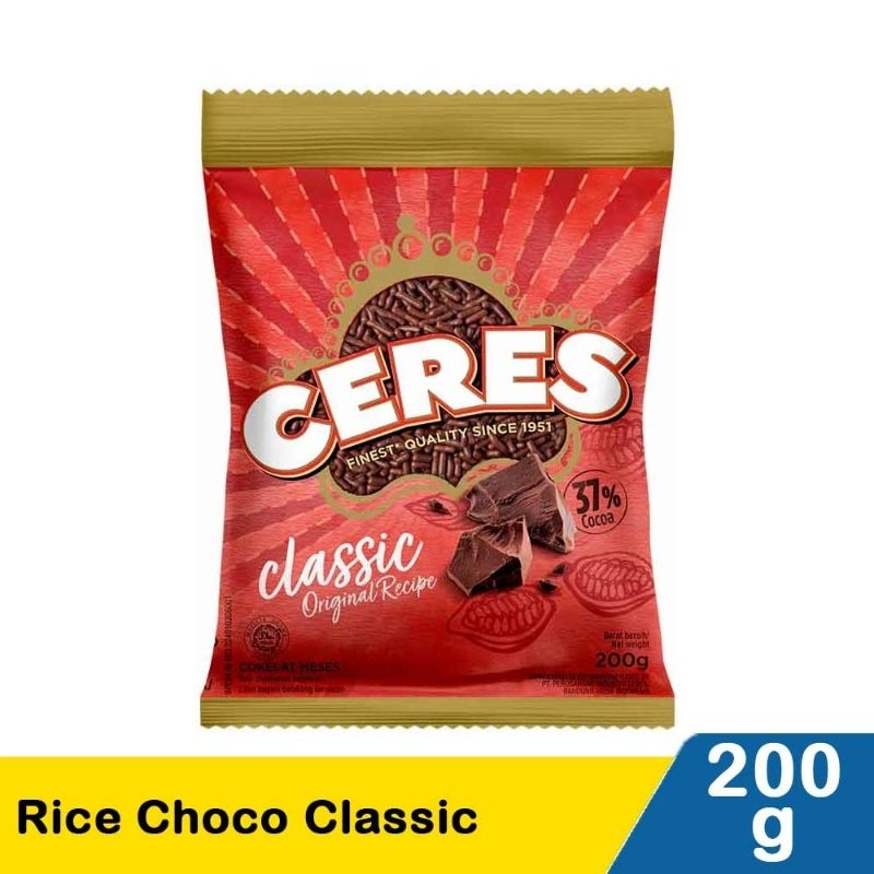 

Ceres Hagelslag Rice Choco Classic 200G
