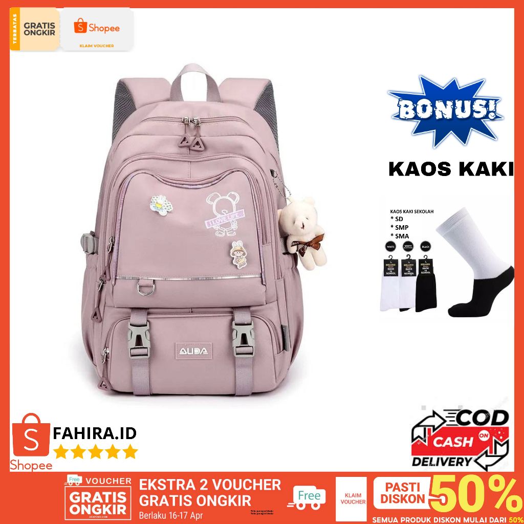 TAS SEKOLAH ANAK PEREMPUAN RANSEL SEKOLAH ANAK PEREMPUAN TAS RANSEL SEKOLAH SMP