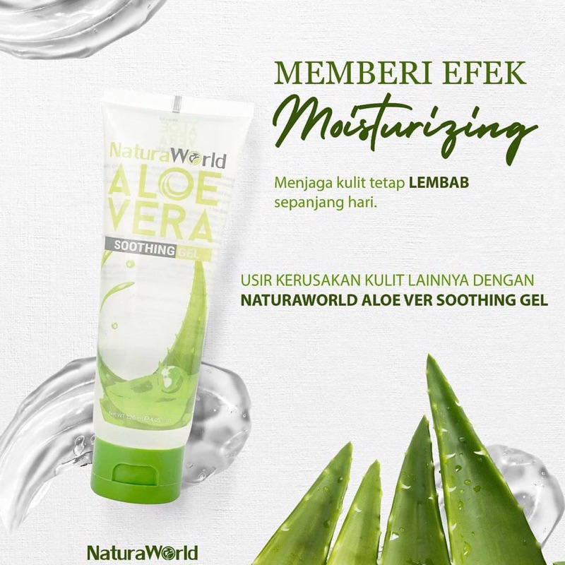 ALOE VERA SOOTHING GEL NATURA WORLD