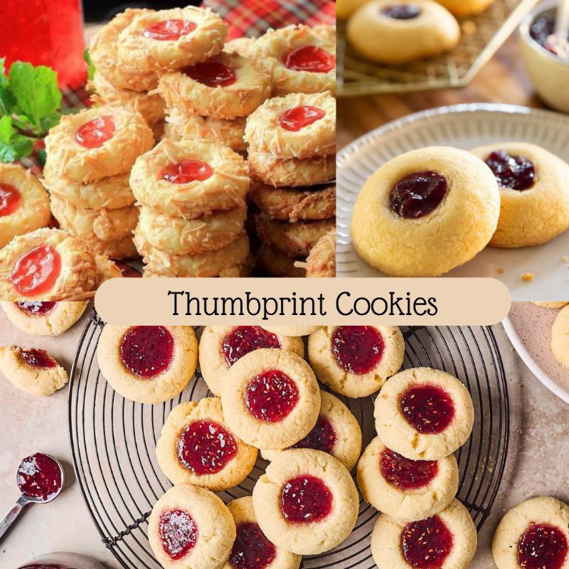 

Thumbprint cookies 250 gram