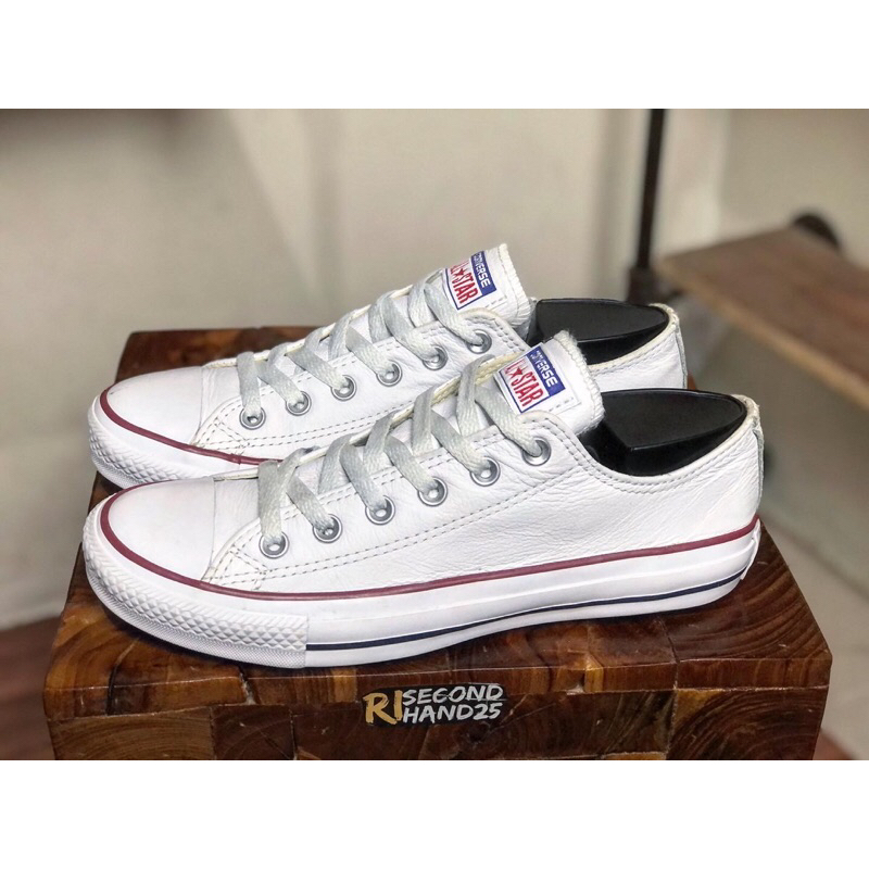 CONVERSE CTAS LEATHER WHITE OX SIZE 39