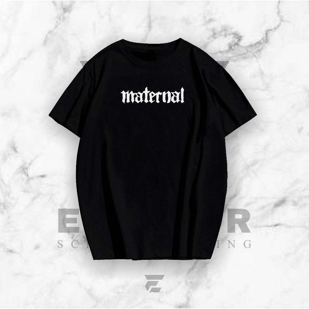 Kaos Maternal, Kaos Brand Maternal, Kaos Pria Oblong