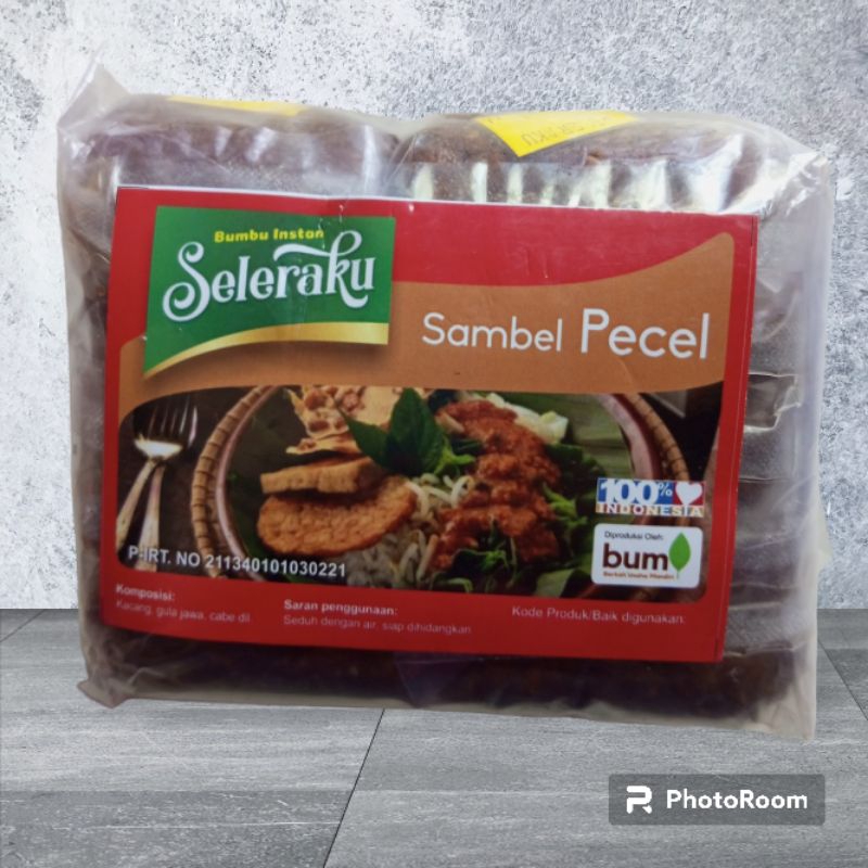 

Sambel pecel seleraku Ratu