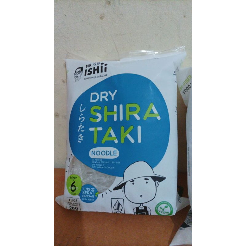 

Dry Shirataki / Shirataki Kering / Mie Shirataki Kering