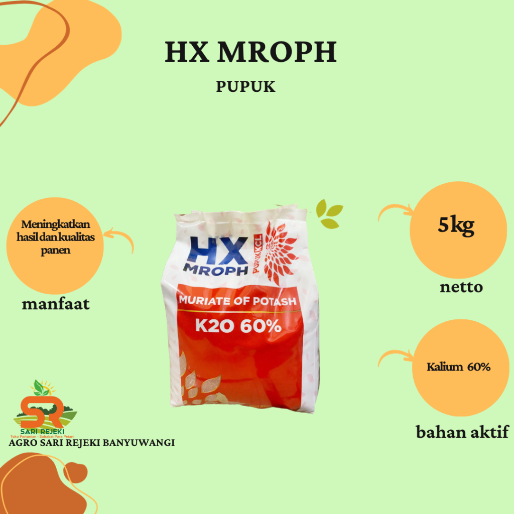 PUPUK MOP KCL HX MROPH 5KG