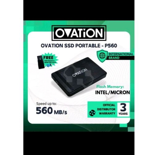 OVATION P560 SSD EXTERNAL TYPE C 128 GB