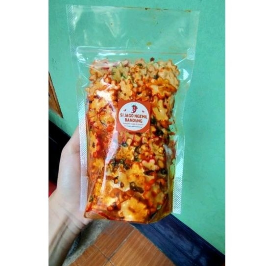 

seblak kerupuk bintang/seblak kering tersanjung(sebring)250g