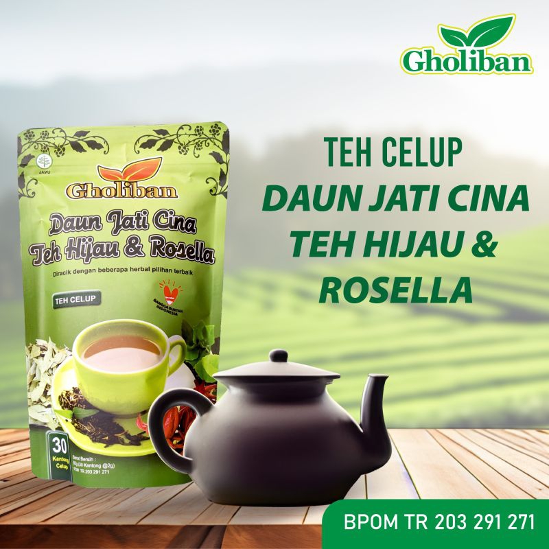 

GHOLIBAN TEA | Teh Peluntur Lemak | Teh Diet Detox | Slimming Tea Teatox Pelangsing