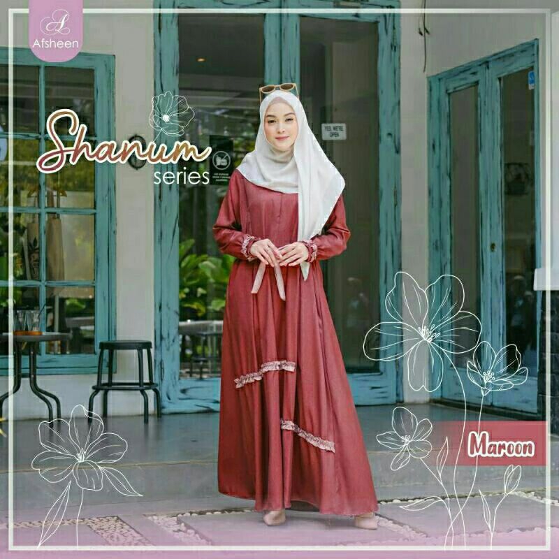 Gamis Dewasa katun madinah L by Afsheen